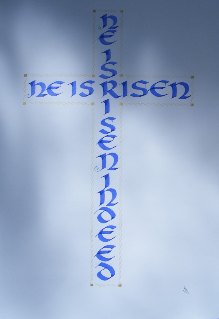 Easter Greetings. He Is Risen. jpg.img